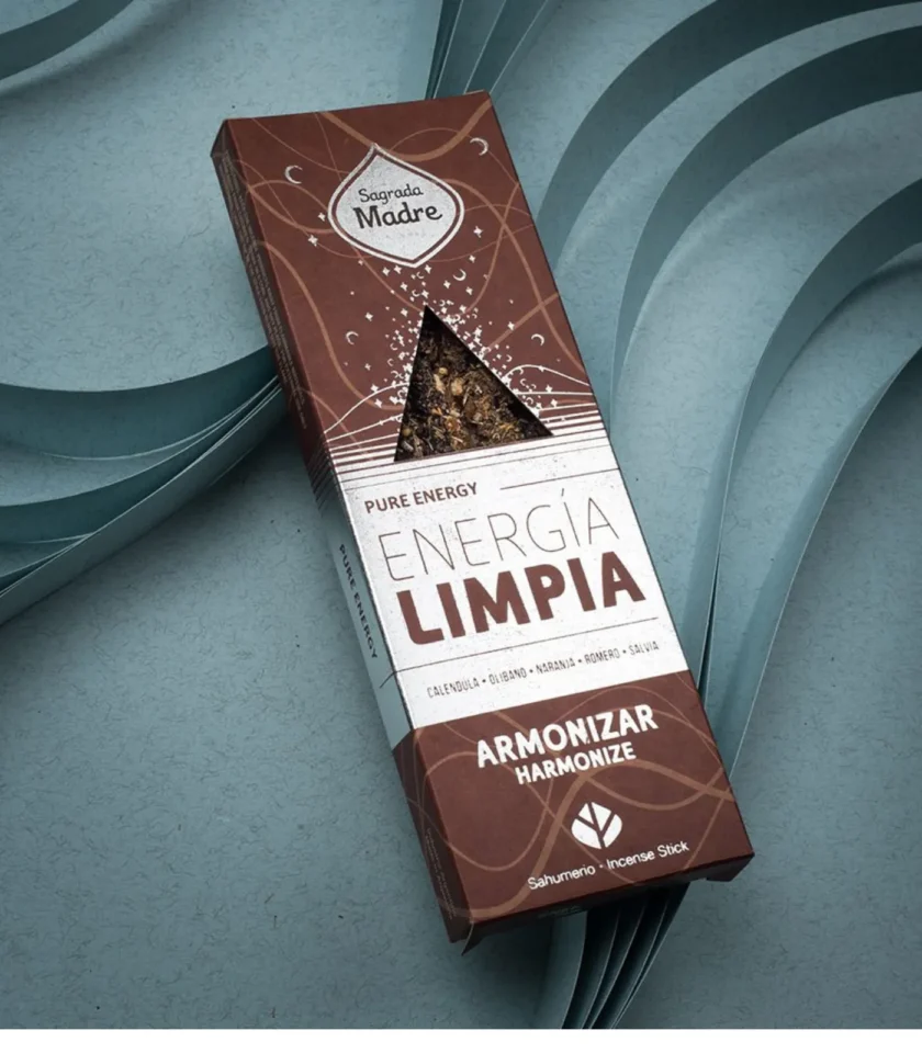 Incienso energía limpia armonizar