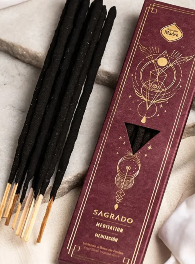 Incienso sagrado meditación