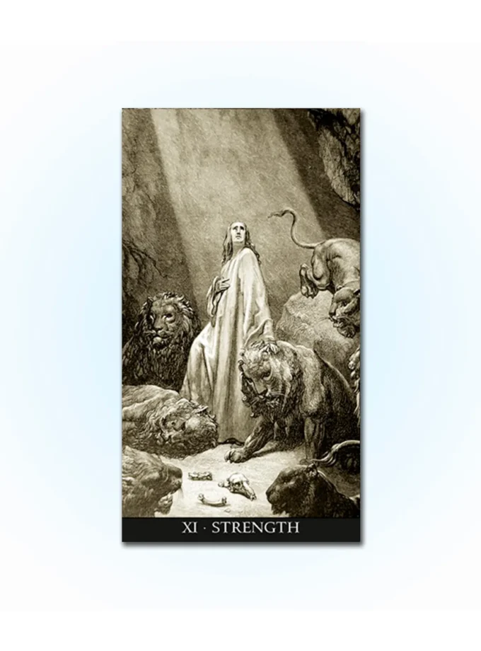 Carta del tarot de Gustavo Doré